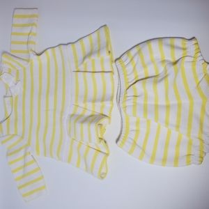 Janie and Jack 2 pieces Set Yellow